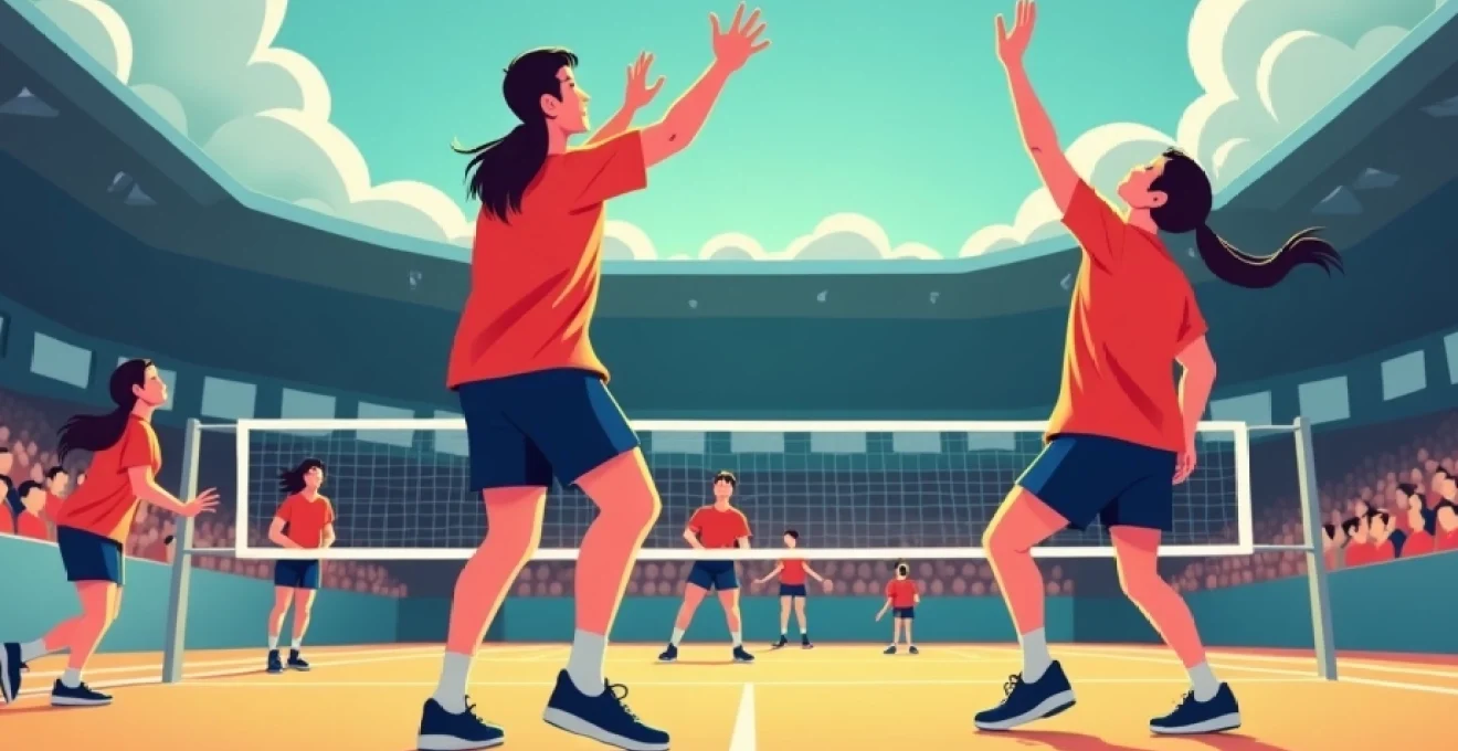 volleyball serve