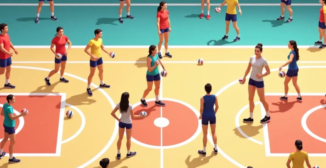 Volleyball positions