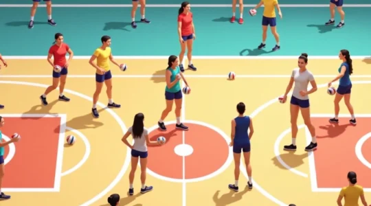 Volleyball positions